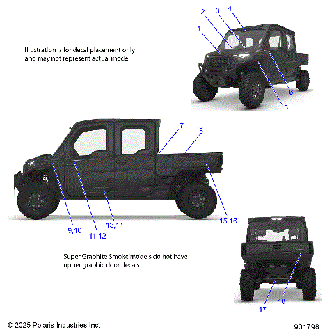 BODY, DECALS - R26X6L1RBB/BJ (901798)