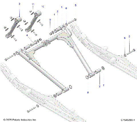 SUSPENSION, TORQUE ARM, FRONT - S26AJE9FSL/AJN9FSL/FSM (C1545365-1)
