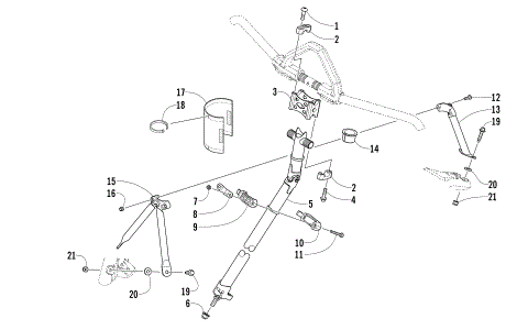 STEERING POST ASSEMBLY