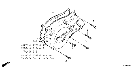LEFT CRANKCASE COVER