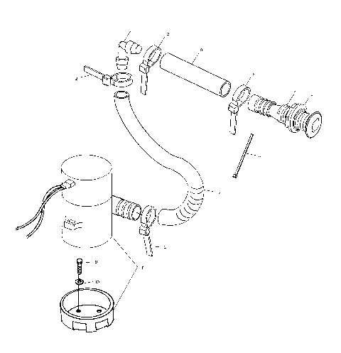 BILGE PUMP - W025199D/W025199I (4971327132B11)