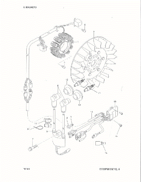 ELECTRICAL, IGNITION SYSTEM - S19SJA5BSL (600911)