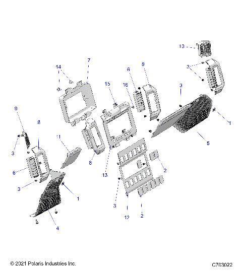BODY, DASH - G24GZW99A/99B (C703022)