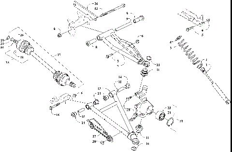 FRONT SUSPENSION ASSEMBLY [303287]