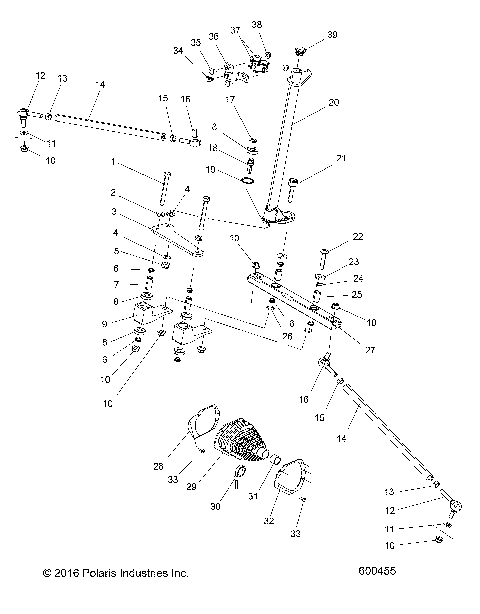 STEERING, LOWER and TIE RODS - S17MBX6JSA/JEA (600455)