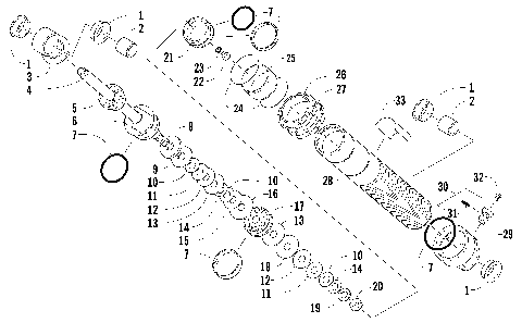 FRONT SUSPENSION SHOCK ABSORBER [82259]