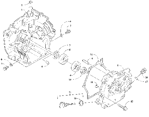 Engine - Crankcase and Cover