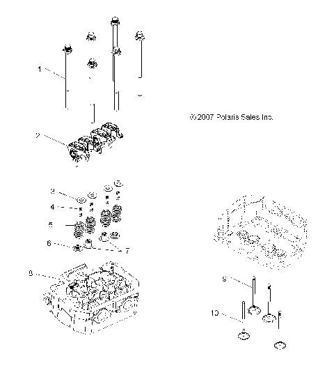 ENGINE, VALVES - A08DN76AF/AG/AH/AL/AJ/AS (49ATVAIRINTAKE08SPTRG800)