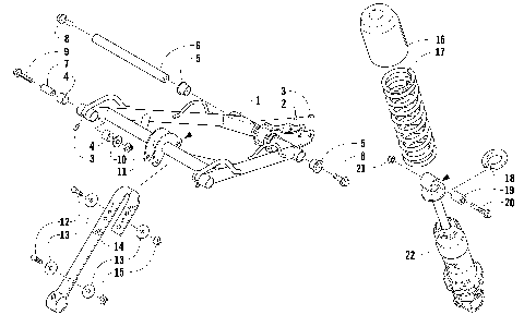 REAR SUSPENSION FRONT ARM ASSEMBLY [93573]