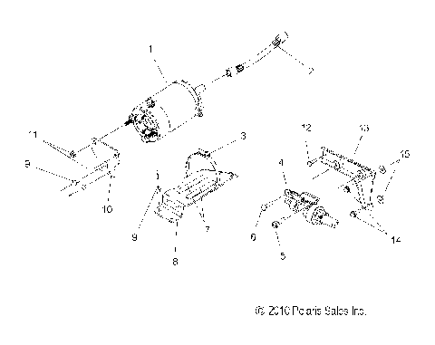 ENGINE, STARTER MOTOR - S11PT5BSL/BEL (49SNOWSTARTER11550SHIFT)