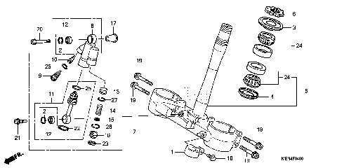 STEERING STEM