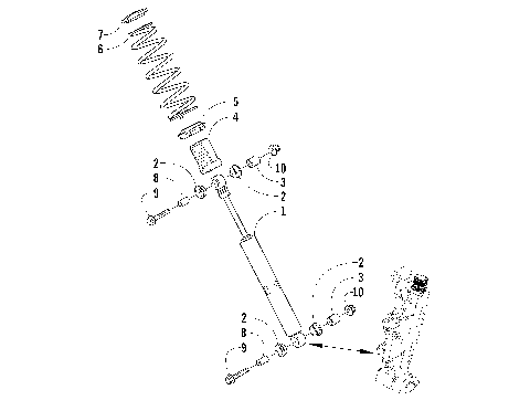 SHOCK ABSORBER ASSEMBLY [86542]