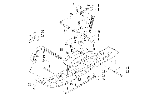 SKI AND SPINDLE ASSEMBLY [86302]