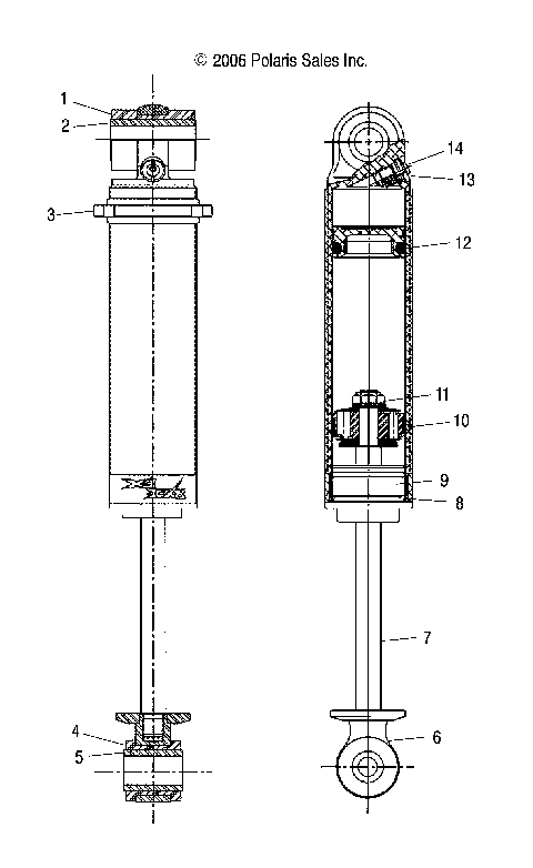 SHOCK, FRONT TRACK (7041975) - S07NP5CS/CE (49SNOWSHOCKFRONT7041975)