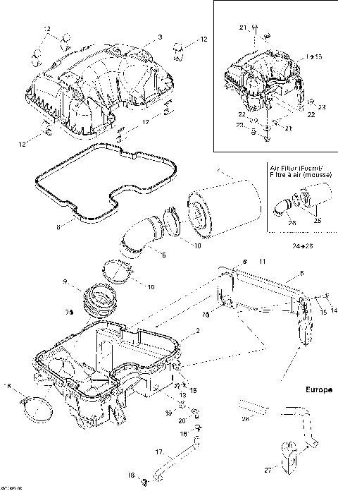 02- Air Intake Silencer