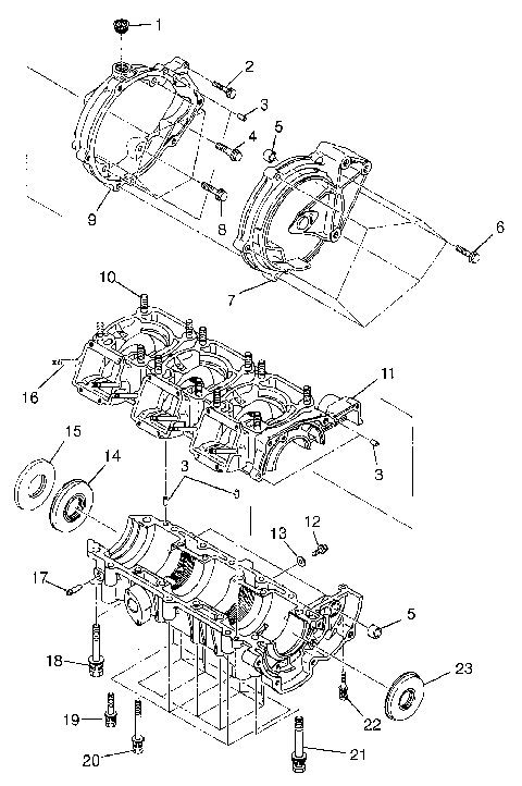 CRANKCASE - B974978 (4941254125c002)