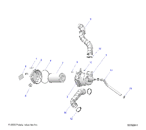 ENGINE, AIR INTAKE SYSTEM - 07021914
