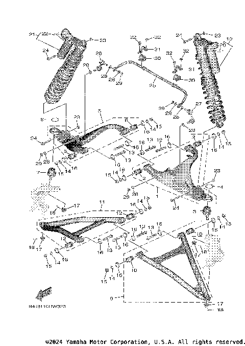 FRONT SUSPENSION WHEEL