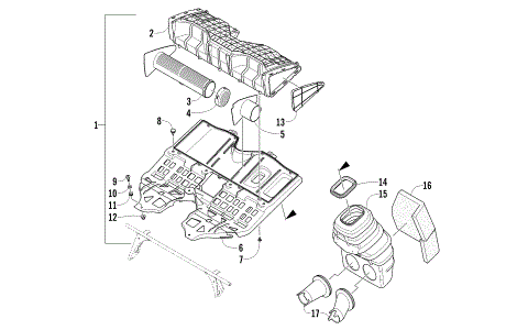 AIR SILENCER ASSEMBLY
