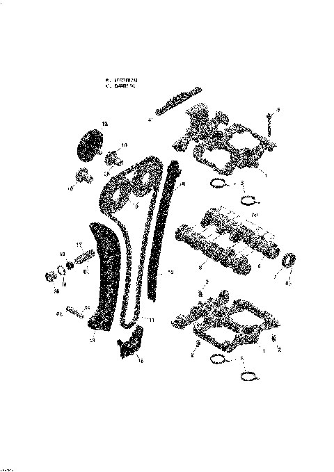 01- Camshafts And Timing Chain - 600 ACE