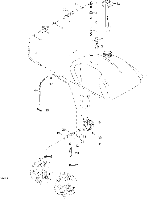 02- Fuel System 600 SUV