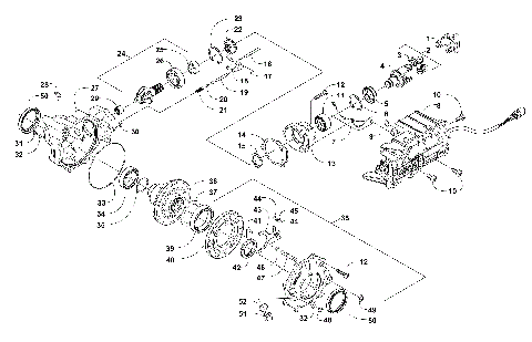 FRONT DRIVE GEARCASE ASSEMBLY [100309]