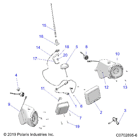 ELECTRICAL, OPTION, AUDIO, FRONT - Z21R4D92AM/BM/AC/BC (C0702895-6)