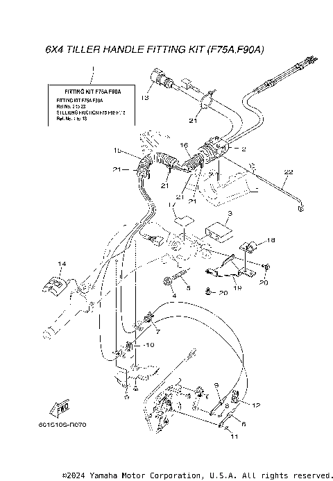 FITTING KIT F75A F90A
