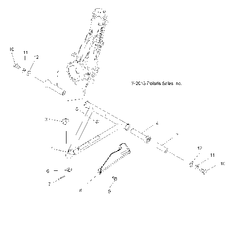 SUSPENSION, A-ARM and STRUT MOUNTING - A15DAA32EA/EJ  (49ATVAARM14SP325)