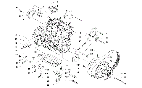 ENGINE AND RELATED PARTS [103063]