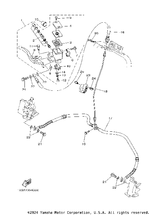 FRONT MASTER CYLINDER
