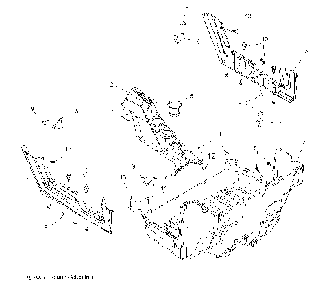 FLOOR and ROCKER PANELS (Built 8/13/07 and Before) - R08VH76AD/AG (49RGRFLOOR08VISTA)
