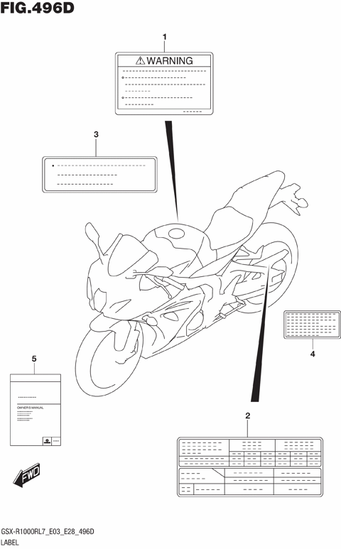 LABEL (GSX-R1000RZL7 E03)