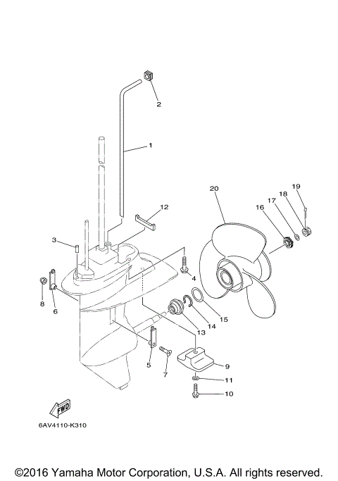 LOWER CASING DRIVE 2