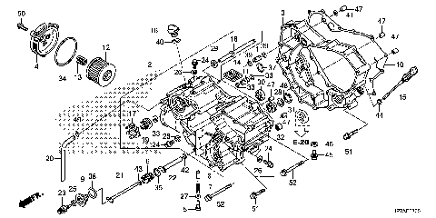 FRONT CRANKCASE COVER