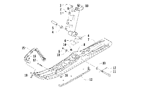 SKI AND SPINDLE ASSEMBLY [86056]
