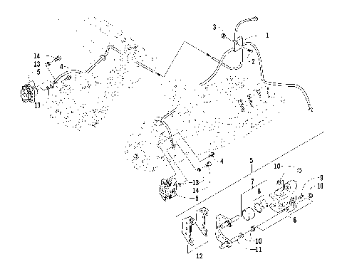 HYDRAULIC BRAKE ASSEMBLY [83958]