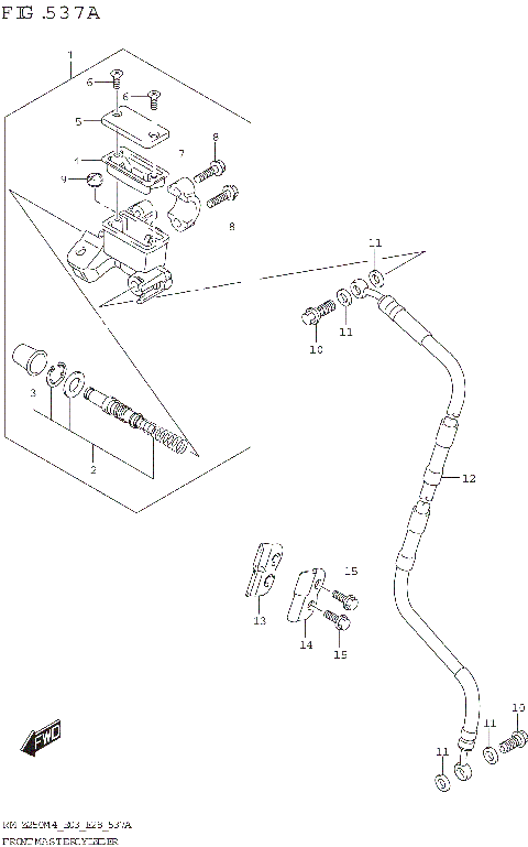 FRONT MASTER CYLINDER