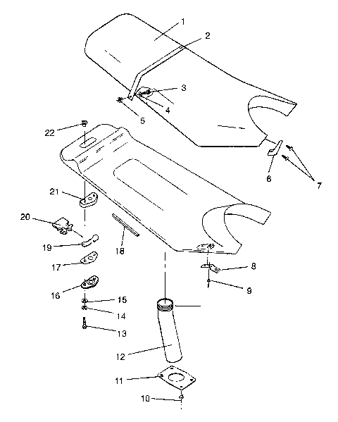 SEAT SL 780 B964087 and Intl. SL 780 I964087 (4935523552A011)