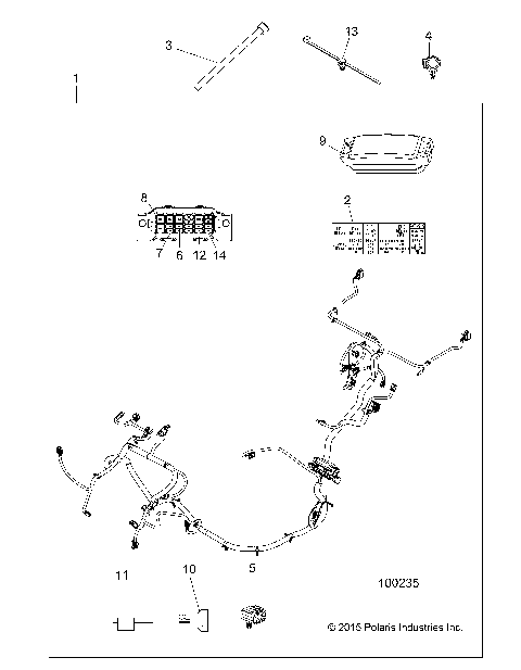 ELECTRICAL, WIRE HARNESS - A16DAA57N1/E57NM (100235)