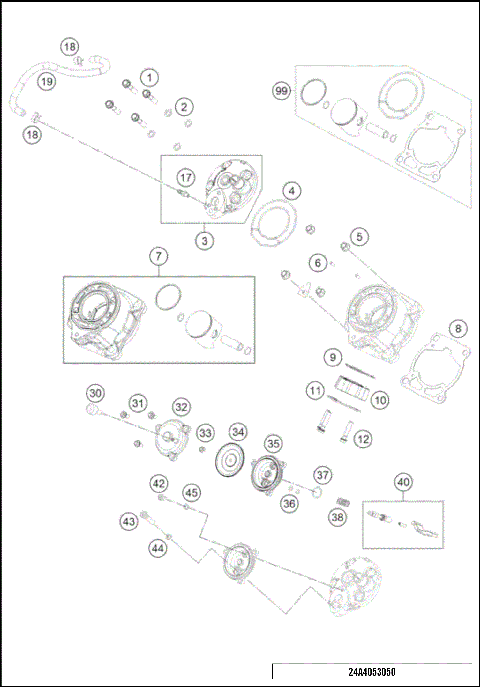 CYLINDER, CYLINDER HEAD