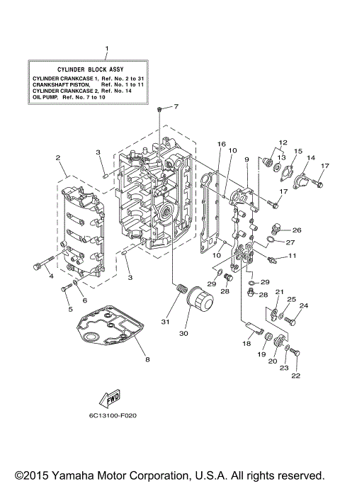 CYLINDER CRANKCASE 1