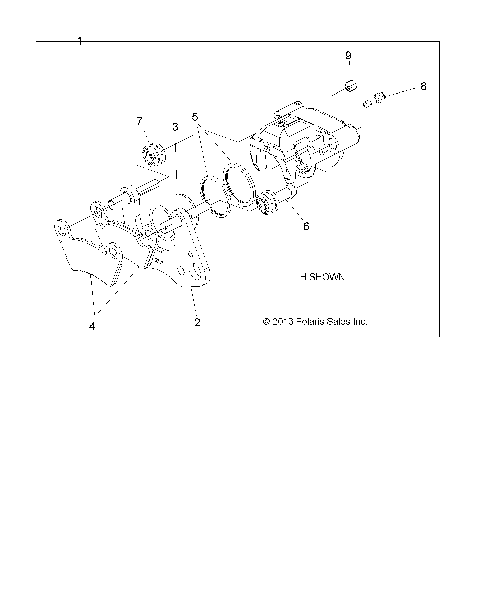 BRAKES, CALIPER, FRONT - R16RNA57A1/A9/A4/E57AH (49RGRCALIPER14570CREW)