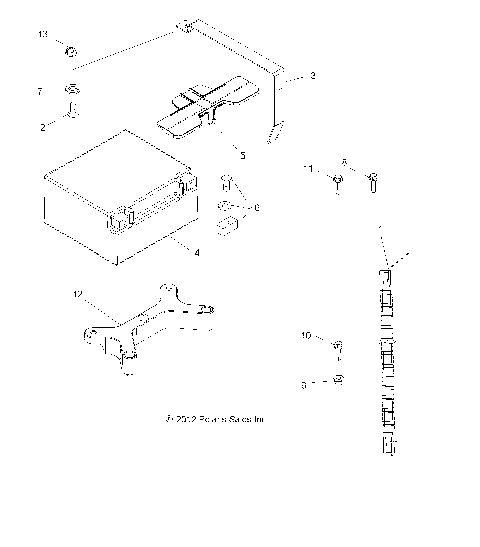 ELECTRICAL, BATTERY - A13GH8EFK (49ATVBATTERY13850SCRAM)