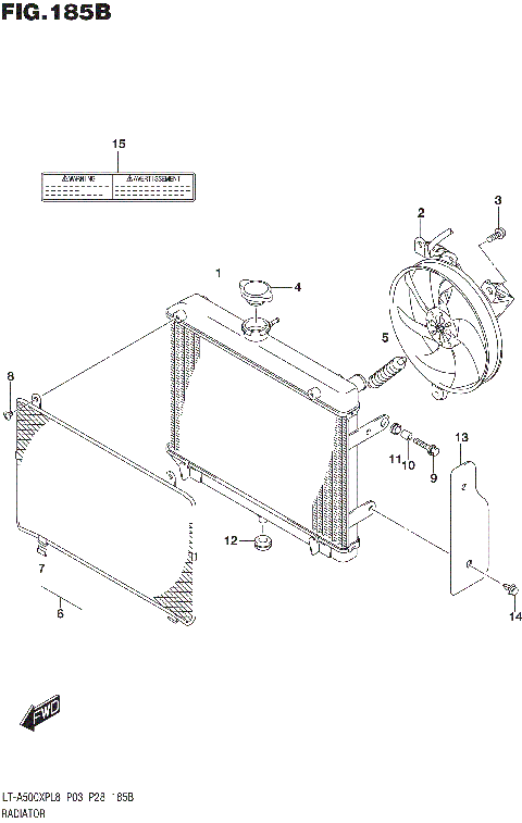 RADIATOR (LT-A500XPL8 P28)