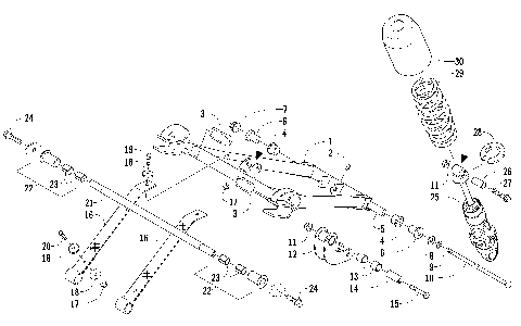 REAR SUSPENSION FRONT ARM ASSEMBLY [86361]