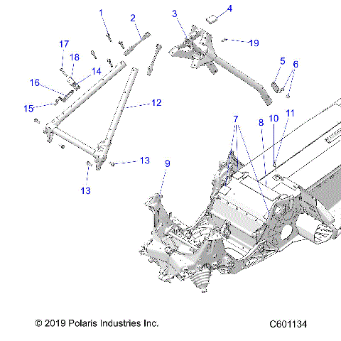 CHASSIS, CHASSIS ASM. and OVER STRUCTURE - S21CBU5BSL (C601134)