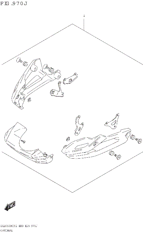 OPTIONAL (DL1050RQ)(UNDER COWLING)