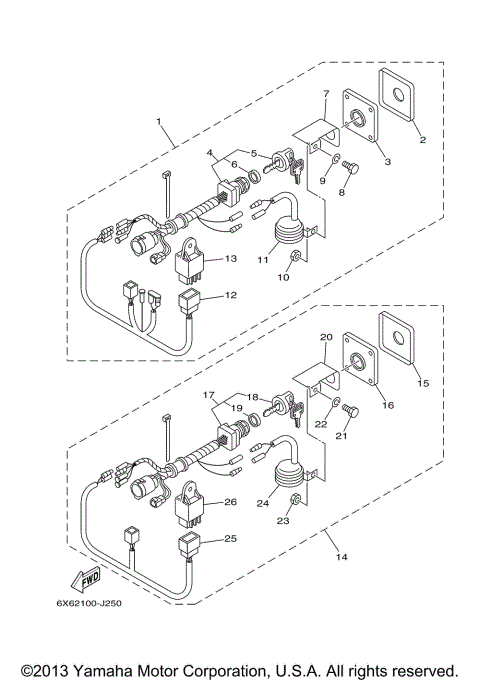 SWITCH  PANEL QUAD (MAIN PORT)