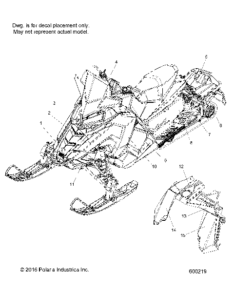 BODY, DECAL - S17DCL6PSA/PEL (600219)